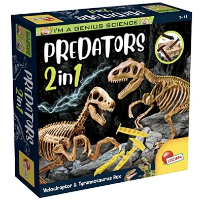 Afbeelding van Lisciani Giochi I&#039;m a Genius Predators 2 in 1, kleur 95421
