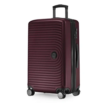 Afbeelding van HAUPTSTADTKOFFER Mitte Middelgrote koffer met harde schaal, TSA, 4 wielen, ruimbagage 8 cm volumevergroting, 68 cm, 88 L, Bourgondië