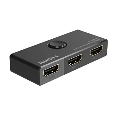 Afbeelding van PremiumCord HDMI 2.0 Switch, Ultra HD 4K 2160p 60Hz, Full 1080p, 3D, 4:4:4 Bidirectioneel 2 1 of 2, HDCP 2.2, kunststof behuizing, kleur zwart