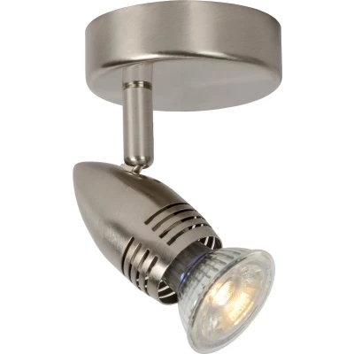 Afbeelding van Lucide CARO LED Plafondspot 1xGU10 Mat chroom