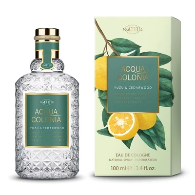 Afbeelding van 4711 Acqua Colonia Yuzu &amp; Cedarwood Eau de Cologne 50 ml Cederhout