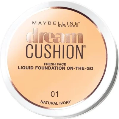 Afbeelding van Maybelline Dream Cushion On The Go Liquid Foundation 01 Natural Ivory