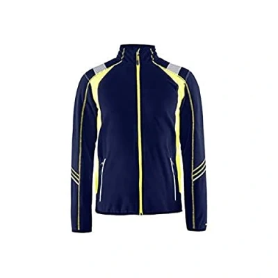 Afbeelding van Blaklader Microfleecevest Visible 4993 1010 Marine/High Vis Geel