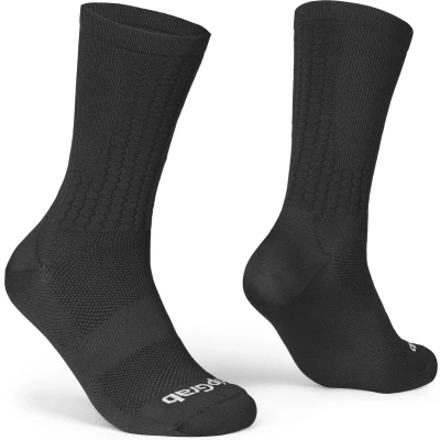 Afbeelding van GripGrab FastStream Aero Fietssokken Hoog Performance Zomer Wielren Sokken Tijdrijden Unisex Zwart Maat S (38 41)