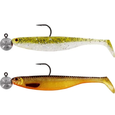 Afbeelding van Westin Shadteez Slim 12cm R n 10g Haak 6/0 (2 pcs) Kleur : Clear Water Mix 1