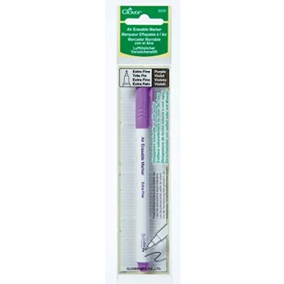 Afbeelding van Clover 5030 Extra fine Air Erasable Marker with Eraser droogt aan de lucht of met water