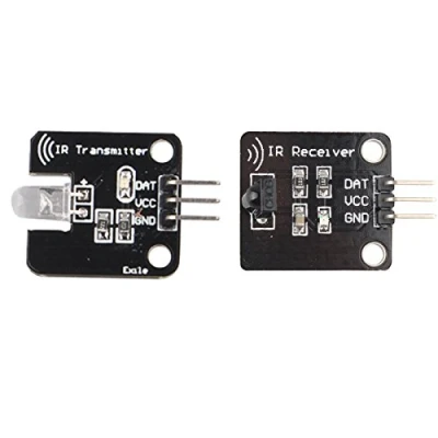 Afbeelding van HALJIA Digitale 38KHz Infrarood IR Ontvanger Sensor Module met Zender Kit Set Compatibel Arduino