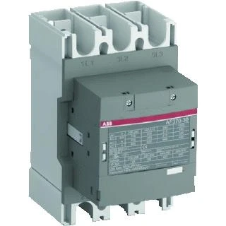 Afbeelding van Abb af305 magneetschakelaar 3p ac3 305a 160kw 400v hulpcontact 0m 0v spoelspanning 48 130vac 50 60hz 130vdc spoelcode 12 1sfl587002r1200