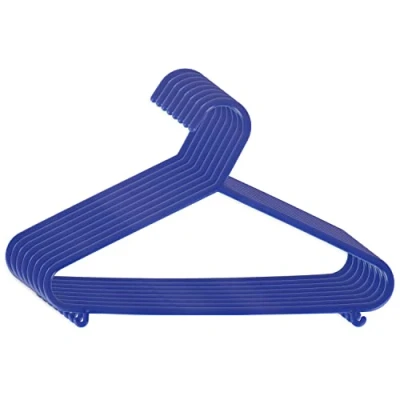 Afbeelding van Bieco Kledinghangers Kunststof Donkerblauw 8 stuks 04014140