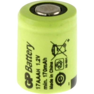 Afbeelding van GP NIMH 1/3 AAA AKKU 170MAH FLAT TOP
