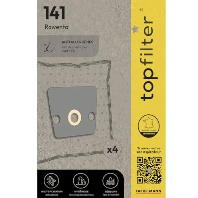 Afbeelding van Top Filter 64141 tas voor Rowenta Neo, vlies, 30 x 26 0,1 cm