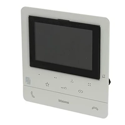 Afbeelding van Legrand deurcommunicatie binnenpost classe100v16e video handsfree kleur wit bt344672