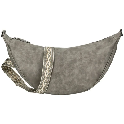 Afbeelding van Enrico Benetti Moonbag Schoudertas Indy Mid Grijs