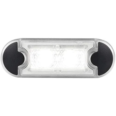 Afbeelding van Instapl. LED wit/zwart,10 33V,0,5m kabel 2XT 980 855 111