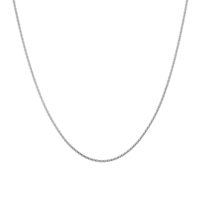 Afbeelding van Bijoutheek Collier Basis Lang Blok 70cm 2mm Zilver