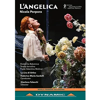 Afbeelding van Teresa Iervolino, Paola Valentina Molinari, Ekaterina Kakanova, Federico Maria Sardelli Porpora: L&#039;Angelica (DVD)