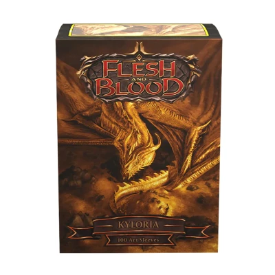 Afbeelding van Dragon Shield Flesh and Blood Sleeves Matte Kyloria (100 stuks)