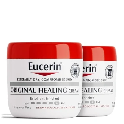 Afbeelding van Eucerin Original Healing Cream Unscented Bodycrème Lichaam Ongeparfumeerde Lotion Voordeelverpakking 2 stuks 908g
