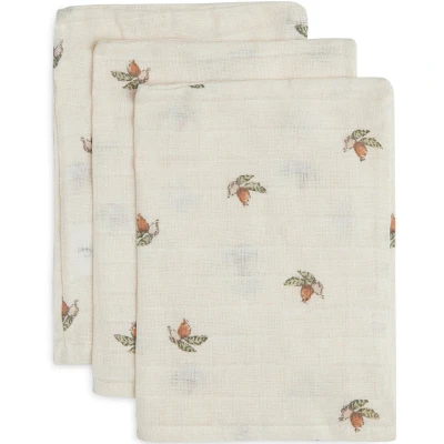 Afbeelding van Jollein Rosehip 3 Stuks Hydrofiel Washandjes 536 848 67024