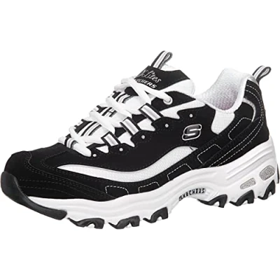 Afbeelding van Skechers D&#039;Lites Biggest Fan 11930 BKW, Vrouwen, Zwart, Sneakers maat: 39,5 EU