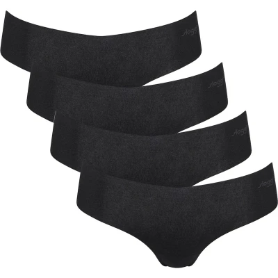 Afbeelding van Sloggi Hipster 4ER PACK Slip, Dames, Maat: Large, Schwarz