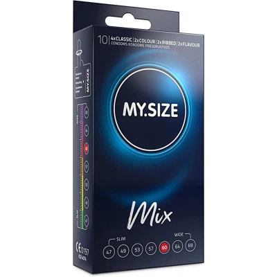 Afbeelding van MY.SIZE Mix 60 mm Condooms 10 stuks