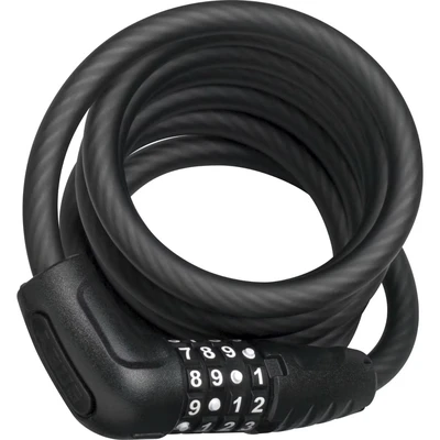 Afbeelding van Abus Cijfer Kabelslot 5510C/180 Zwart