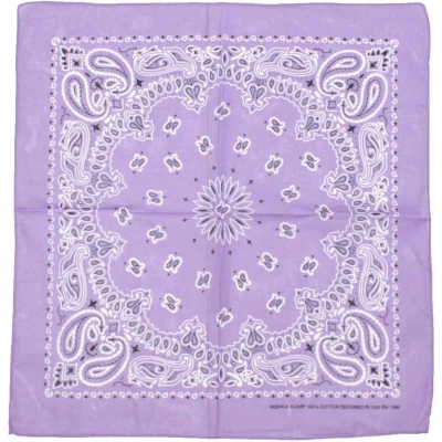 Afbeelding van Zac&#039;s Alter Ego Lilac alternative paisley Bandana Paars