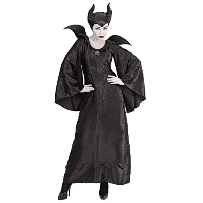 Afbeelding van Widmann Heks &amp; Spider Lady Voodoo Duistere Religie Kostuum Maleficent Dragula Vrouw Zwart XL Carnavalskleding Verkleedkleding