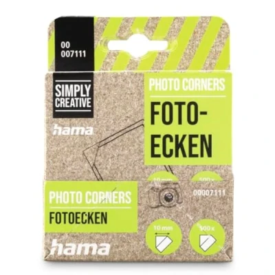 Afbeelding van Hama Display voor zelfklevende tabletdispenser (500 fotohoeken, 10 mm diameter, papier/viskose) transparant