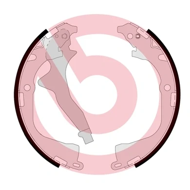 Afbeelding van Brembo Remschoen set S 85 542
