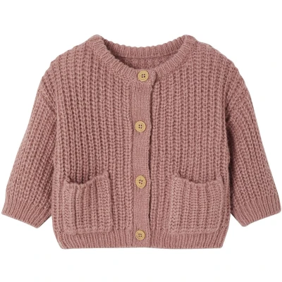Afbeelding van Vertbaudet Babyvestje van grof gebreid breisel