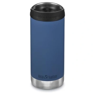Afbeelding van Klean Kanteen TKWide thermosfles met koffiedop 355 ml donkerblauw