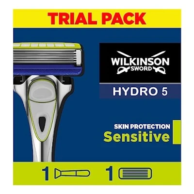 Afbeelding van Wilkinson Sword Hydro 5 Sensitive 1 Scheersysteem + Scheermesje