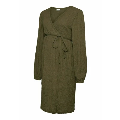 Afbeelding van Mamalicious Jurk, Dames, Maat: XS, Grape leaf