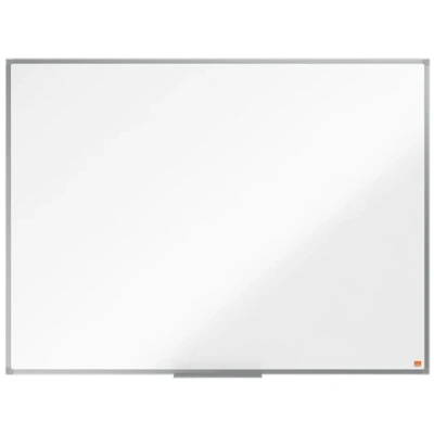 Afbeelding van Nobo Essence Magnetisch Emaille Whiteboard Met Pennengoot 1200x900mm Ideaal voor Kantoor Wit