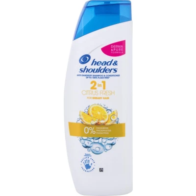 Afbeelding van Head &amp; Shoulders 2in1 Anti Roos Shampoo+ Conditioner Citrus Fresh 450ml