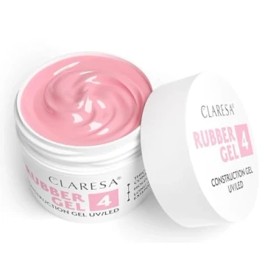 Afbeelding van Claresa Rubber Gel 4 Warm Pink 45gr.