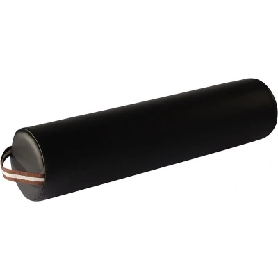 Afbeelding van ZenGrowth Knierol 66x15cm, Rond, Zwart, PU Leer