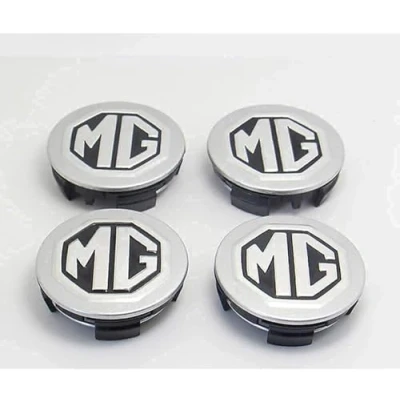 Afbeelding van 4 Stuks Naafdoppen voor MG MG4 2022 2023 56mm,Velgen Doppen Wieldoppen Wielnaafdop Waterdicht Stofdicht Banden Accessoires