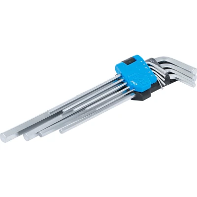Afbeelding van BGS Stiftsleutelset extra lang inbus 1,5 10 mm 9 delig