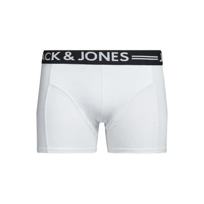 Afbeelding van Jack &amp; Jones Trunks Sense Unterhose Onderbroeken, Heren, Maat: XXL, Weiß