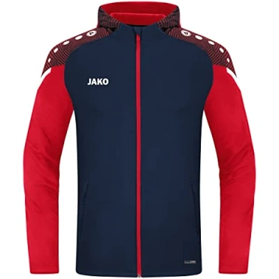 Afbeelding van JAKO Performance Unisex Fleecejas voor kinderen, Maat: 164, Marine/rot