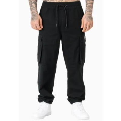 Afbeelding van Lonsdale Cargobroek, Heren, Maat: XXL, Black grey