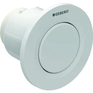 Afbeelding van Geberit inbouwdrukker type01 pneumatisch grote spoeling voor sigma inbouwreservoir 8cm glans chroom 116 041 21 1