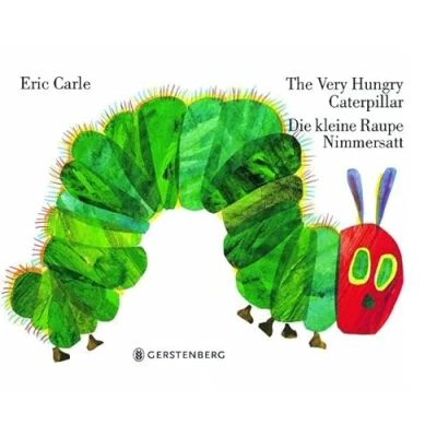 Afbeelding van The Very Hungry Caterpillar / Die kleine Raupe Nimmersatt: Englisch Deutsche Ausgabe