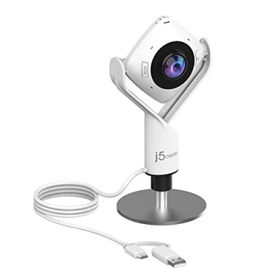 Afbeelding van j5create JVCU360 N 360 All Around Webcam