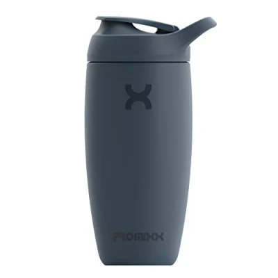 Afbeelding van Promixx PURSUIT Protein Shaker Bottle V2 Premium sportblenderflessen voor eiwitmixen en supplementshakes gemakkelijk schoon te maken, duurzame proteïne shakerbeker