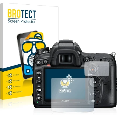 Afbeelding van BROTECT Screenprotector voor Nikon D7000 Folie Beschermfolie matte (2 Stuks)