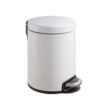 Afbeelding van Pedaalemmer EKO Serene 5L Wit